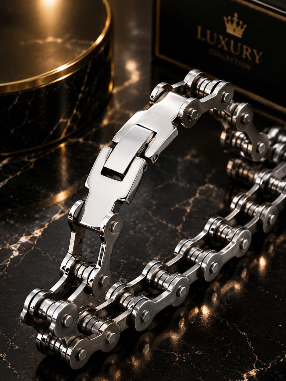 Bike Chain Bracelet - Picture 2 of 4